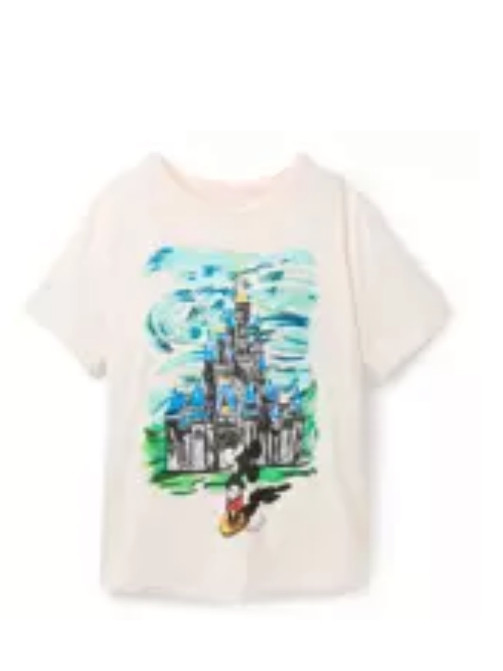 Adult shirt Mickey Mouse & Cinderella’s Castle Sz L